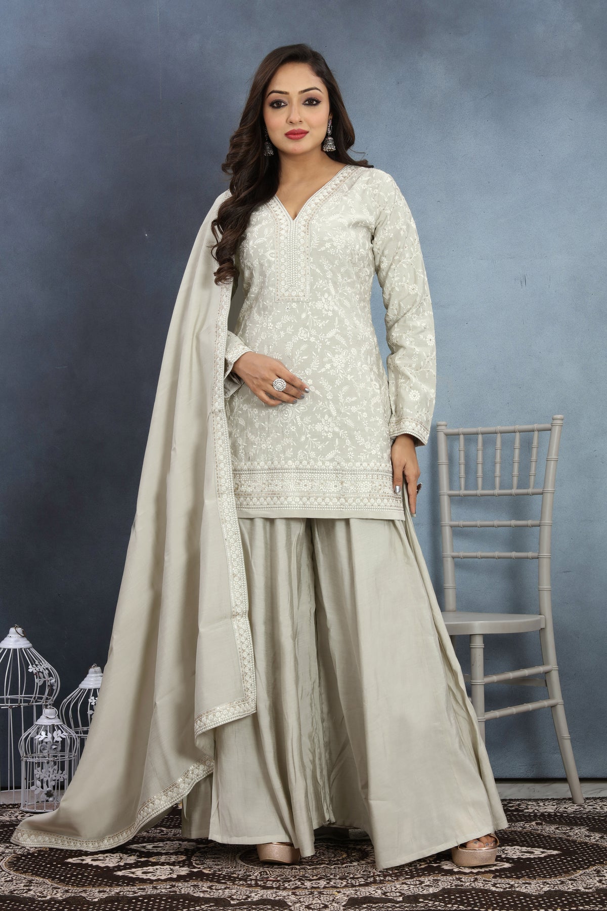 Refined Beauty The Perfect Kurta-Palazzo Set