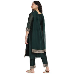 Beautiful Green Georgette Salwar Suit